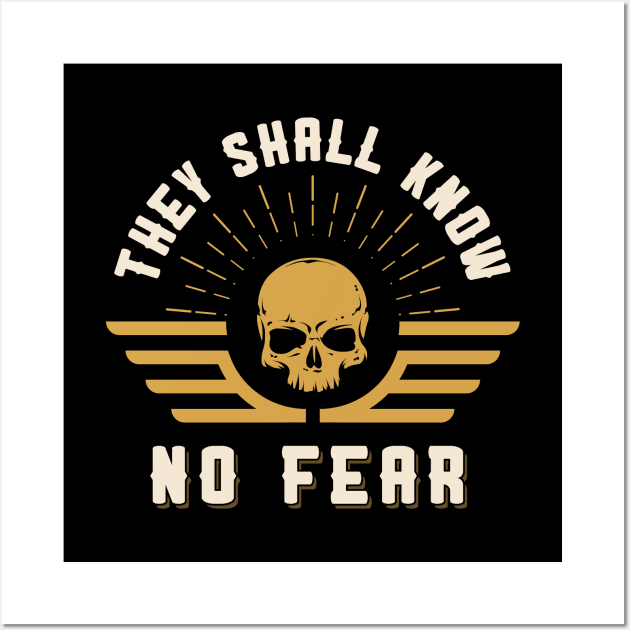 Know No Fear Wargaming Wall Art by pixeptional